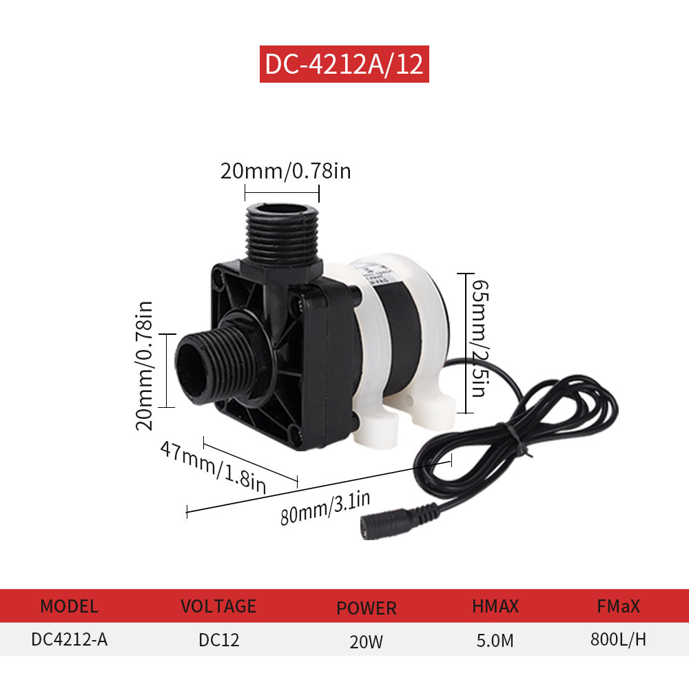 Title 6, Brushless DC Submersible Bath Booster