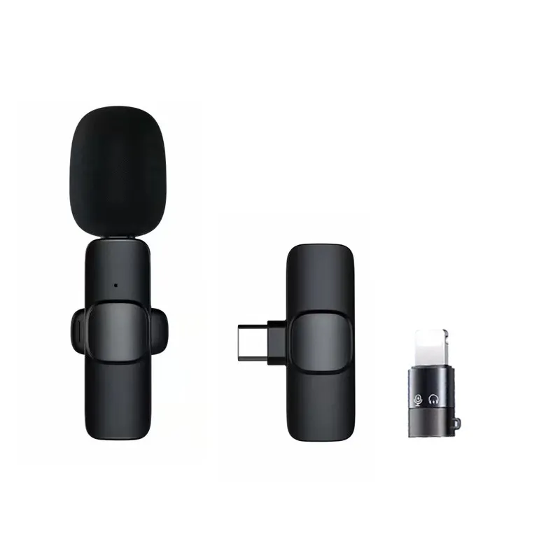 Short Video Shooting Mobile Phone Live Broadcast Wireless Lavalier Microphone – image 6