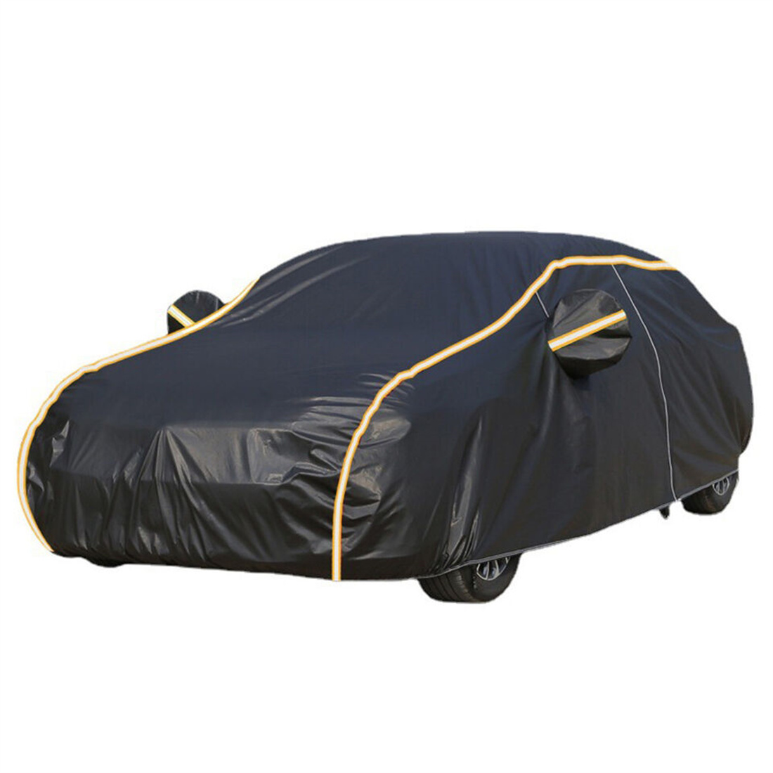 Universal Waterproof 6 Layer Car Cover Heavy Duty Cotton Rain Snow UV — image 12