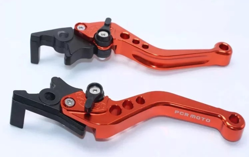 Motorcycle Scooter Adjustable Brake Clutch Lever Handle - Picture 15 of 21