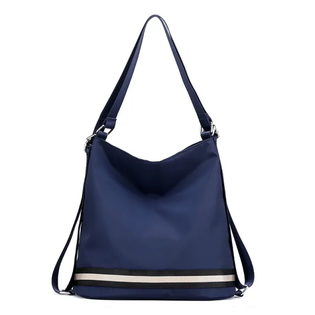Women's Multifunctional Nylon Waterproof Shoulder Bag Blue - Shop at LoveMi
