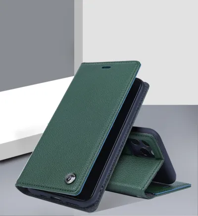 Flip Phone Protection Leather Case Holster