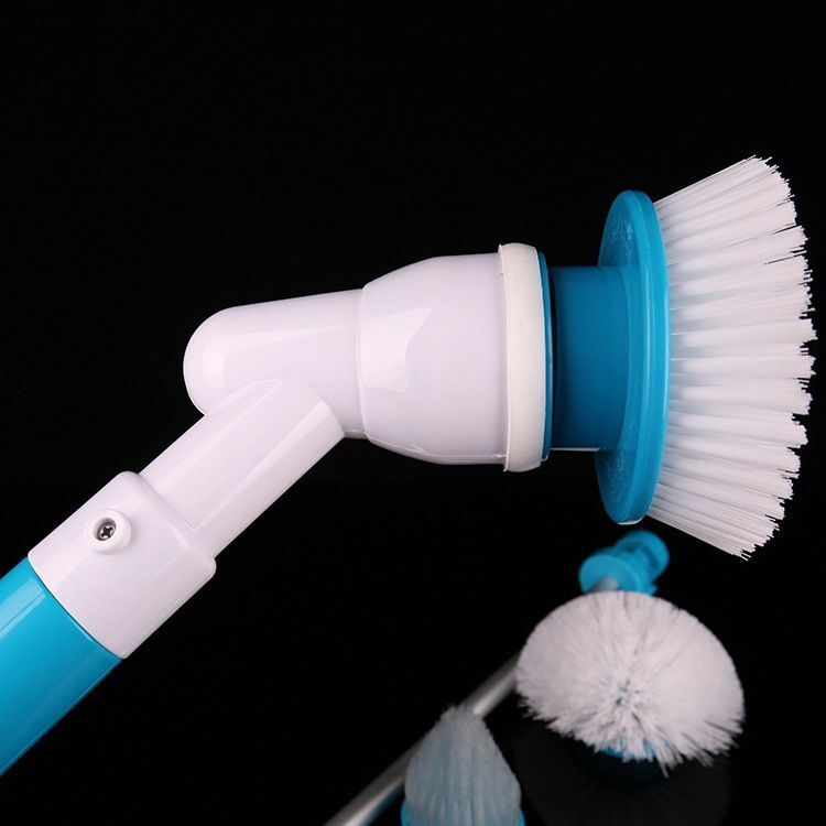 Title 4, Rechargeable Electric Cleaning Brush with Retra...