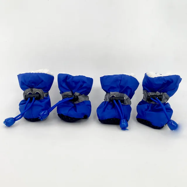 Waterproof And Drop proof Indoor Printed Toddler Shoes For Pets Blue - Shop at LoveMi
