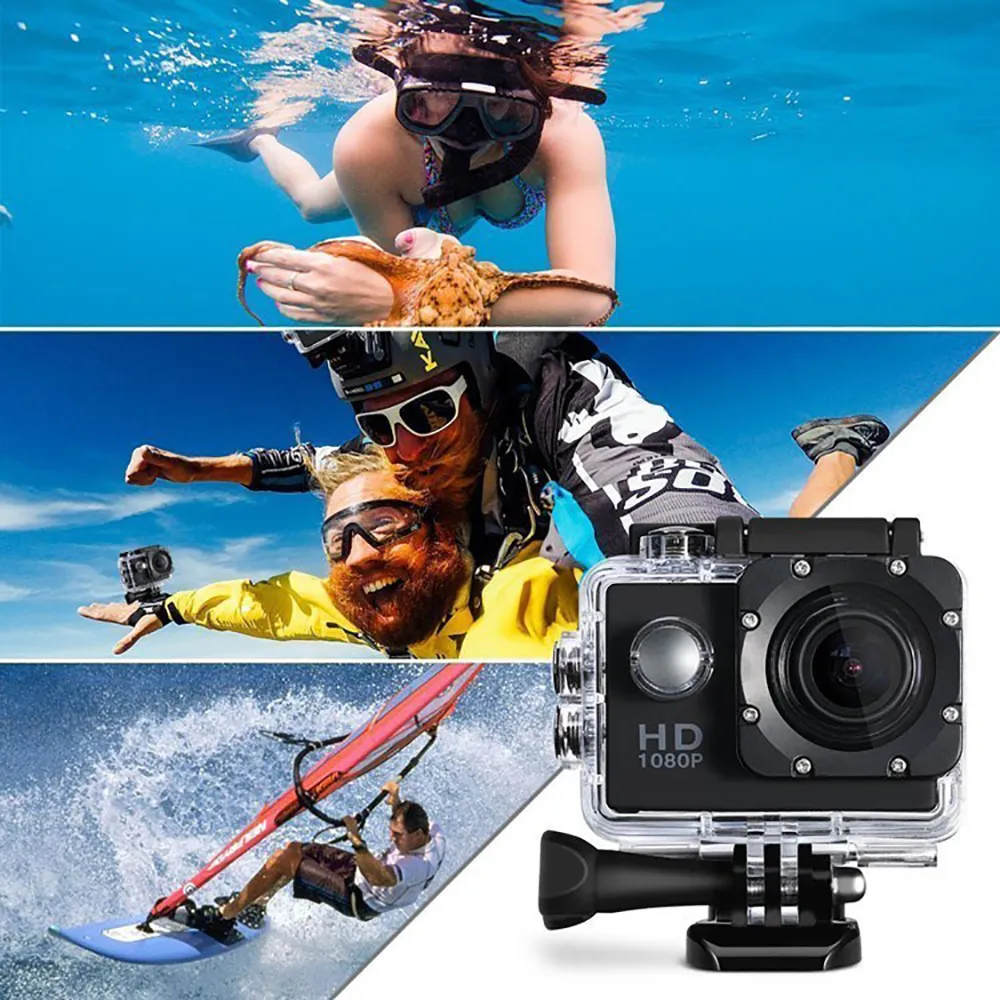 HD High-definition 1080P Action Sports Waterproof DV Camera – image 3