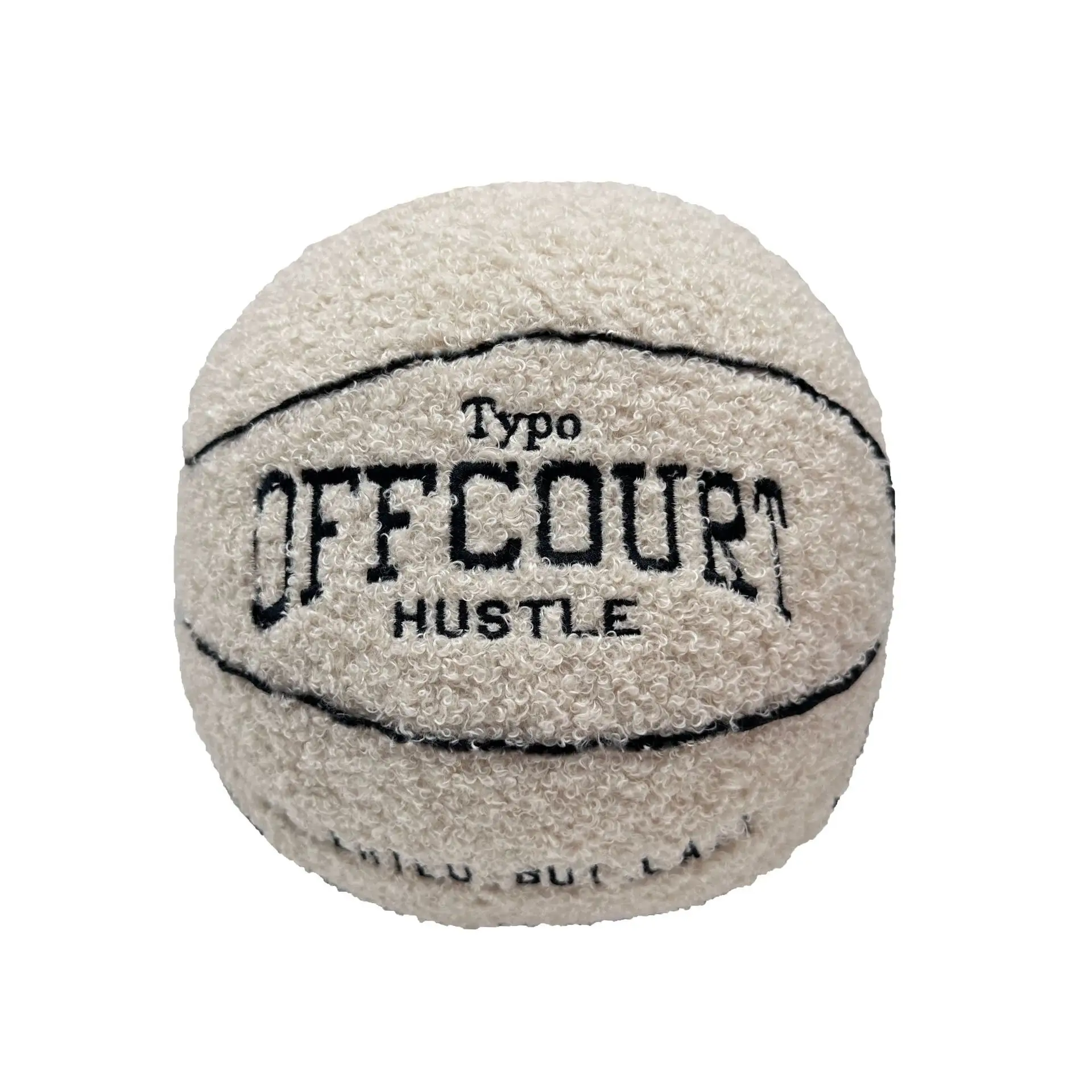 Offcourt Basketball Pillow, Plush