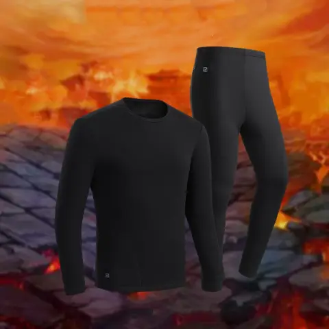 Winter Thermal Electric Heating Suit Smart Underwear Whole Body