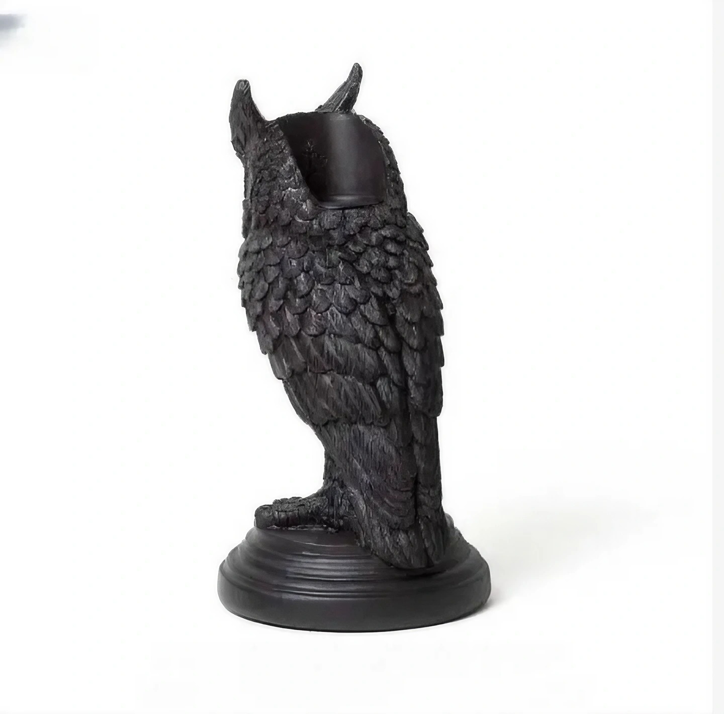 Halloween gothic candle holder ornament (owl)