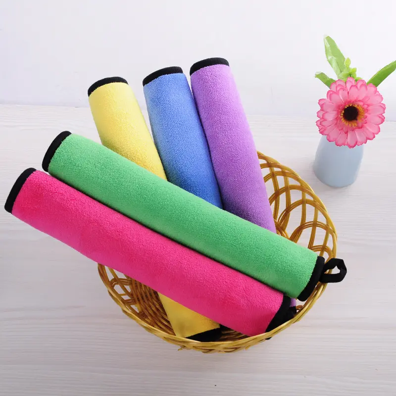 Two Color Double Sided Cleaning Car Wash
