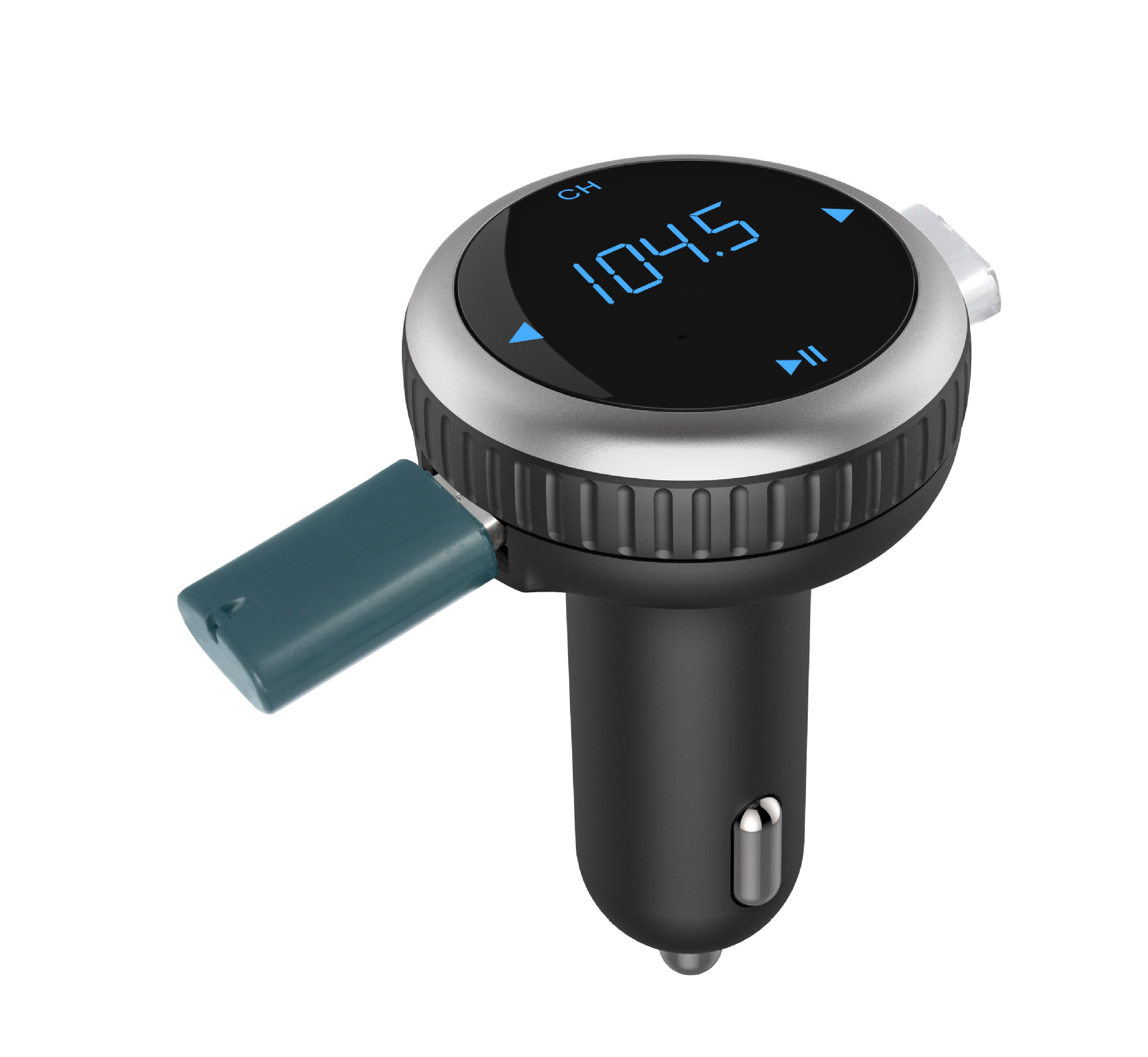 Automotive MP3 Transmitter USB Fast Charge - Image 3