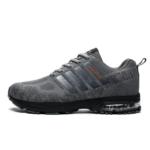 Breathable Men's Casual Shoes Flying Woven Air Cushion Fitness