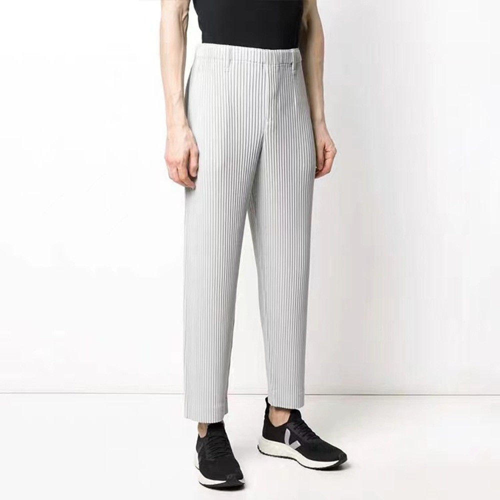 Title 5, Luxe hoogwaardige geplooide casual broek