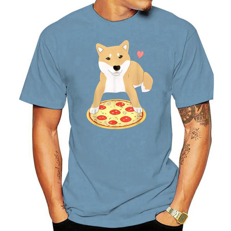 Title 6, Pizza Shiba Inu perro corazón camiseta