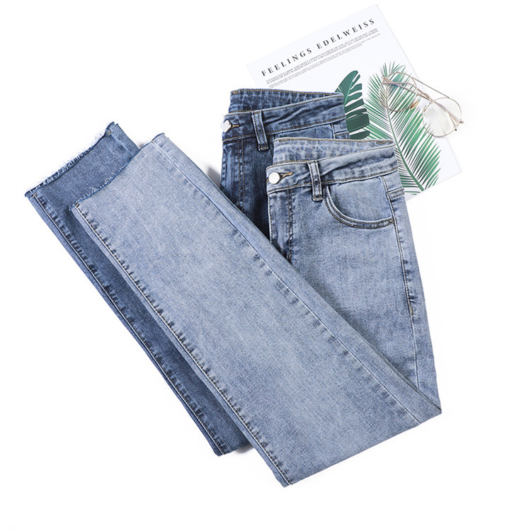 Title 6, Jeans Pantaloni a sigaretta casual a gamba drit...