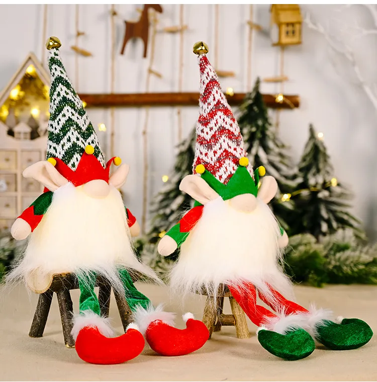 Rudolph Doll With Christmas Elf With Lights – image 2