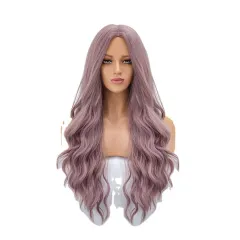 Thin Bright Colour Chemical Fibre Wig - Thin Bright Colour - View 1