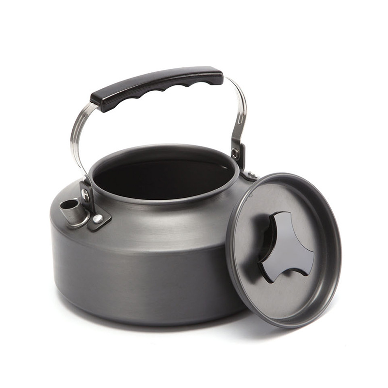 Outdoor camping teapot (black)