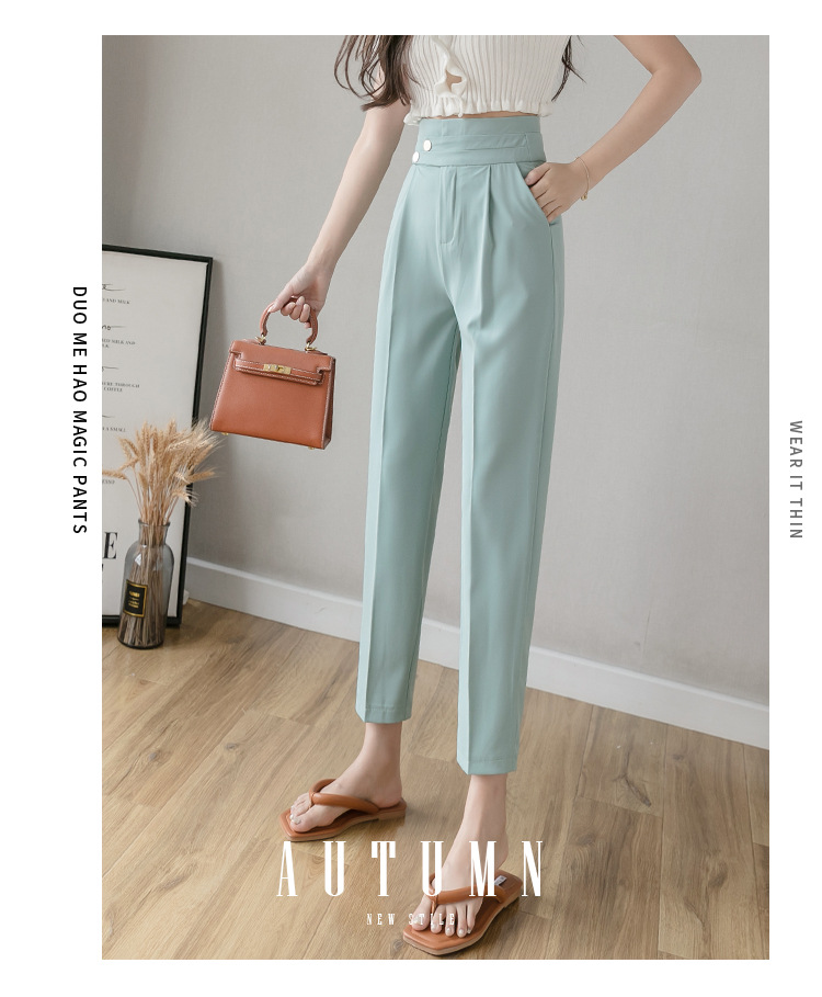 Title 5, Small Feet Harem Pants, Drape Straight-leg. Com...