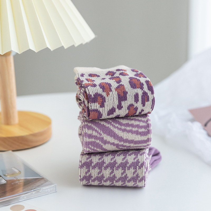 Children Of New Socks In Autumn And Winter