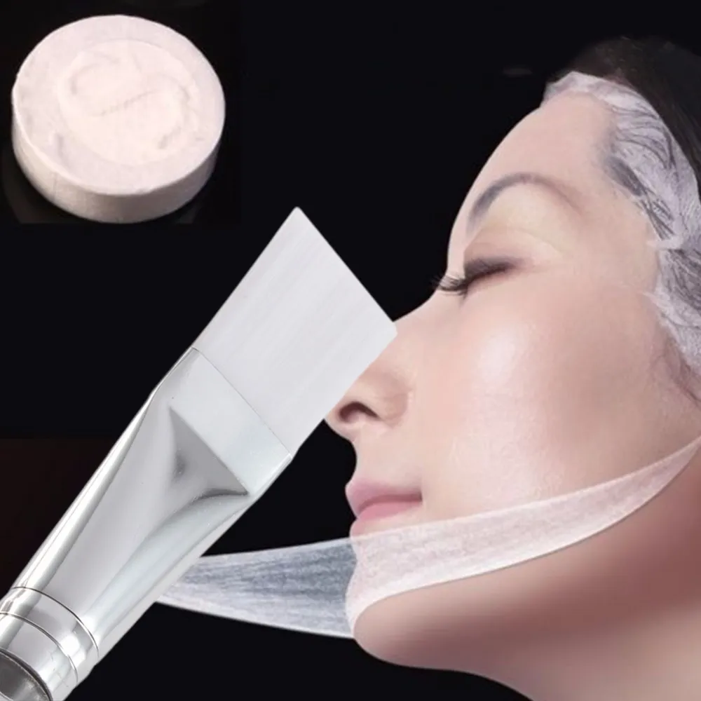 Beauty Tool Clear Crystal Mask Make Up Brush - Transparent