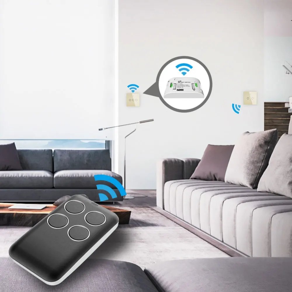 Remote Control 4-bit RF Copy Type Can Be Matched