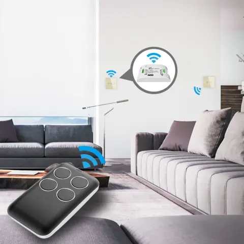 Remote Control 4-bit RF Copy Type Can Be Matched