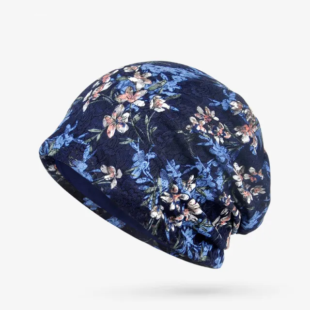 Bald Nightcap Summer Chemotherapy Mom Female Chemotherapy Ladies Hat Blue - Shop at LoveMi