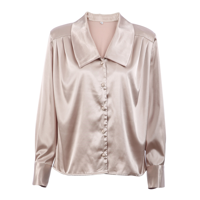 Women's Fashion Slim Design Color Blouse