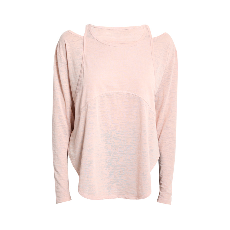 European And American Women's Loose Sports Top