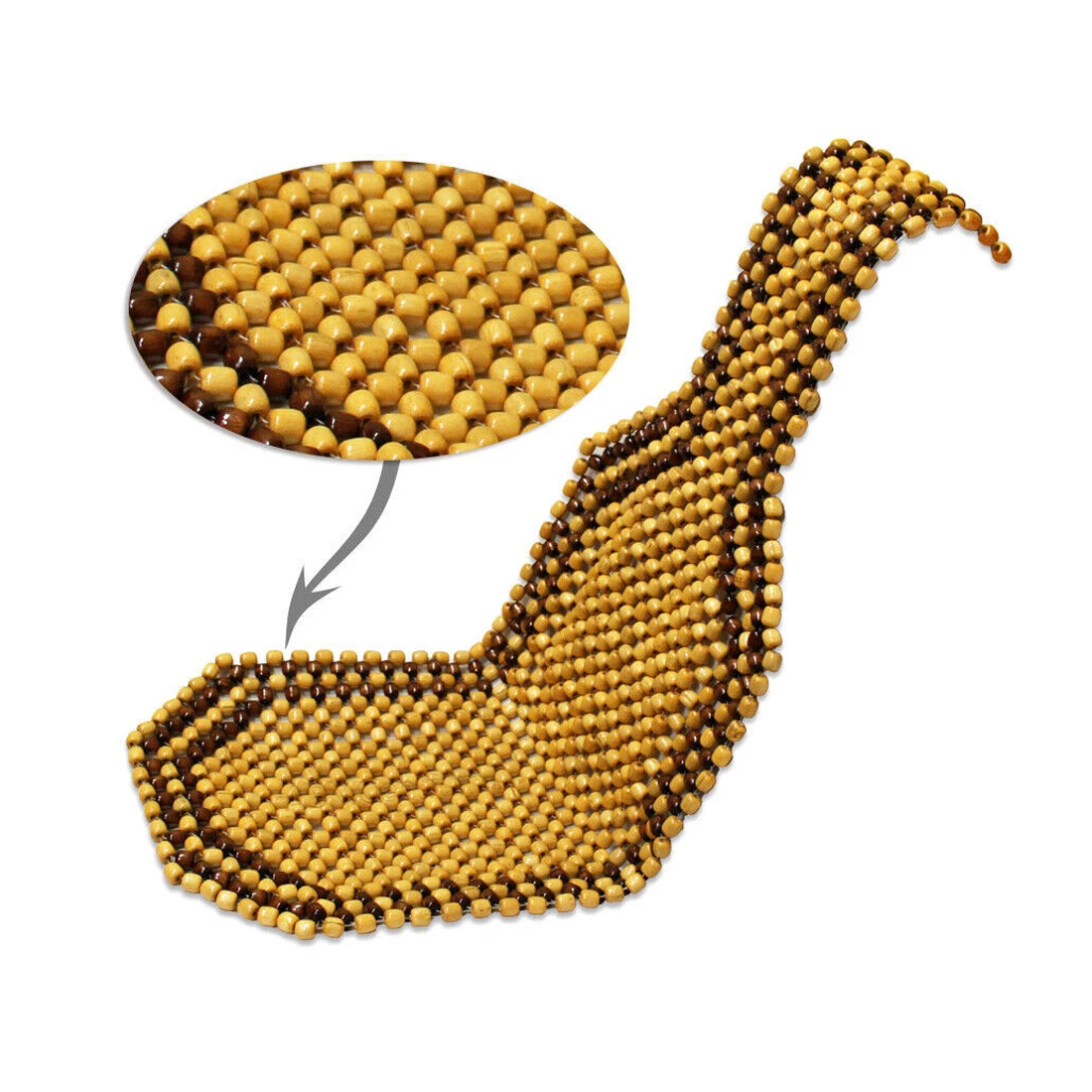 Universal Auto Car Beaded Seat Cover Massager Summer Cooling Cushion Mat Office 5