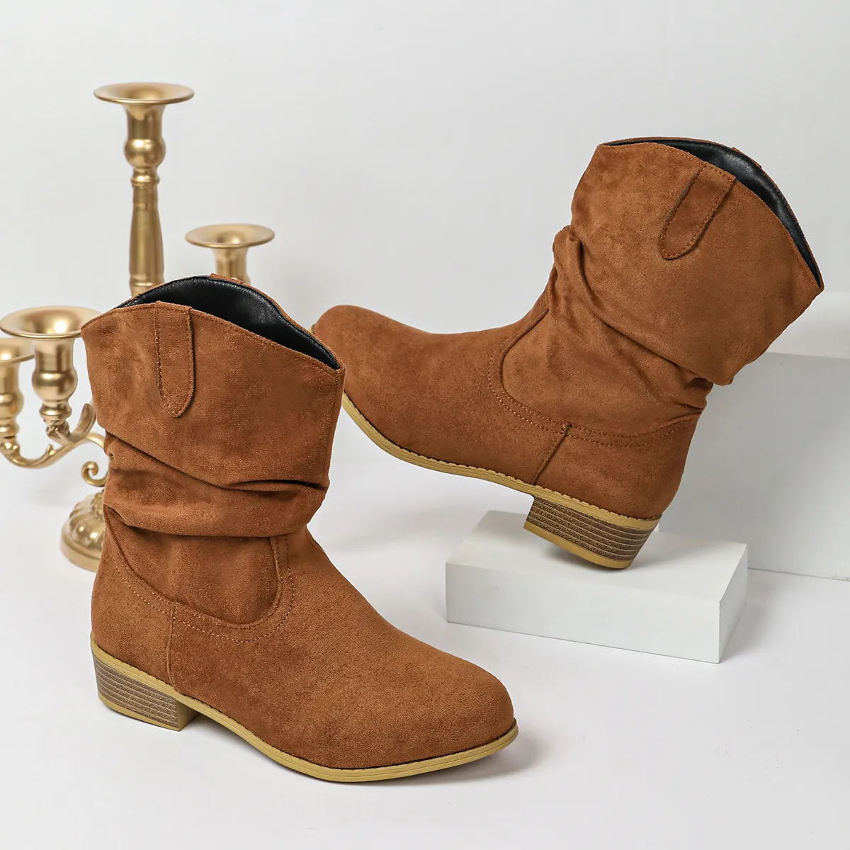 2026 Fall Winter Women's Vintage Slouchy Western