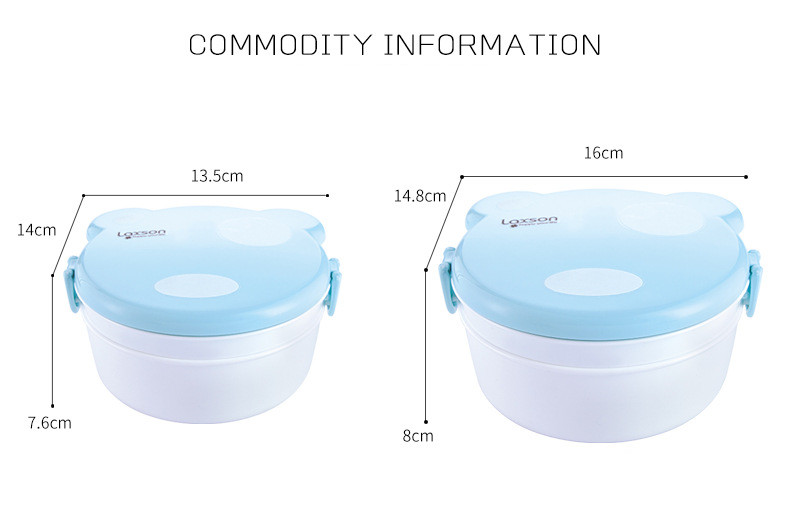 Title 1, Little Bear Cartoon Bento Porta Pranzo a Doppio...