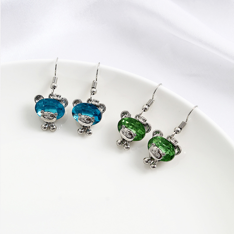 Cross-border Cute Cartoon Alloy Bear Girl Student