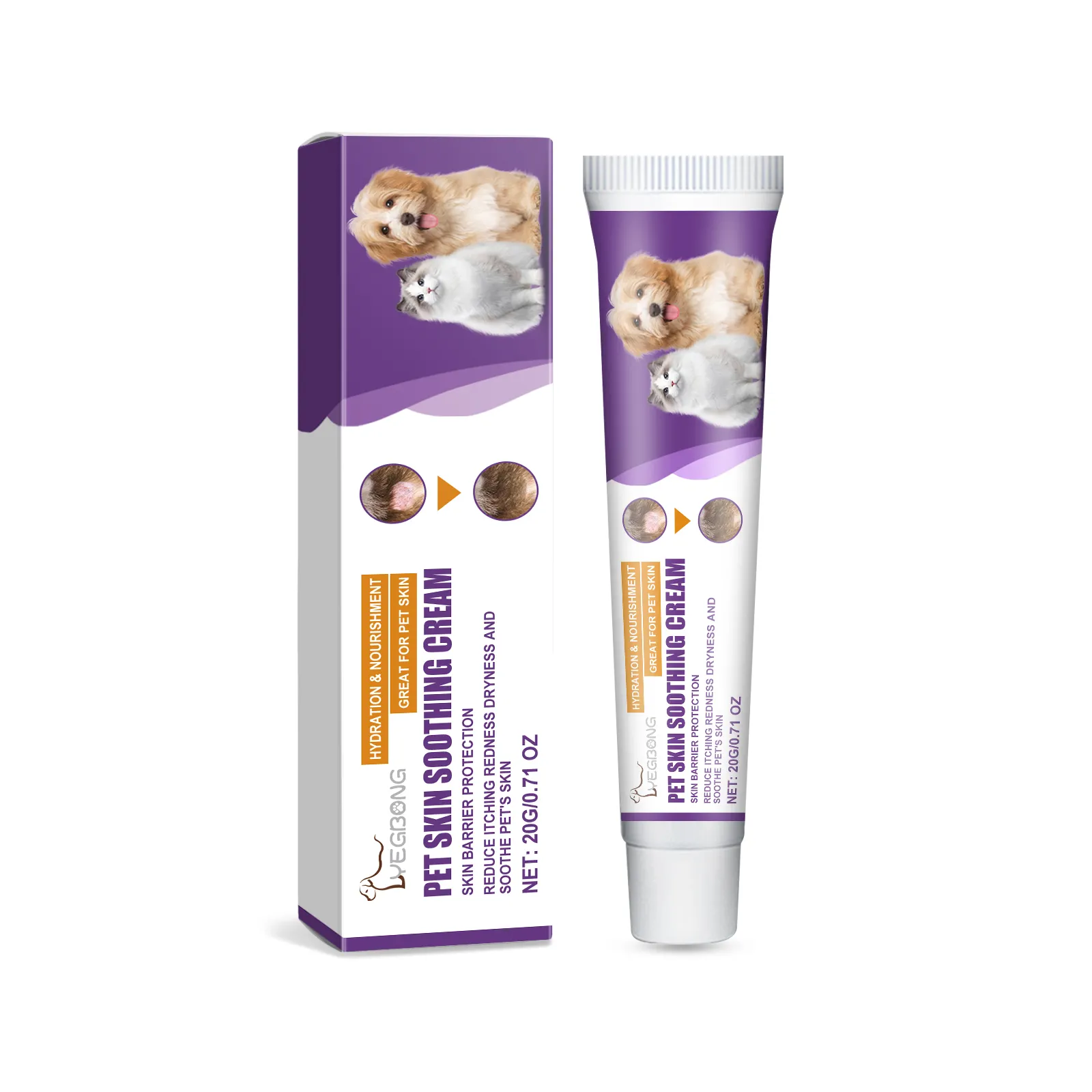 Pet Skin Soothing Cream, Repair