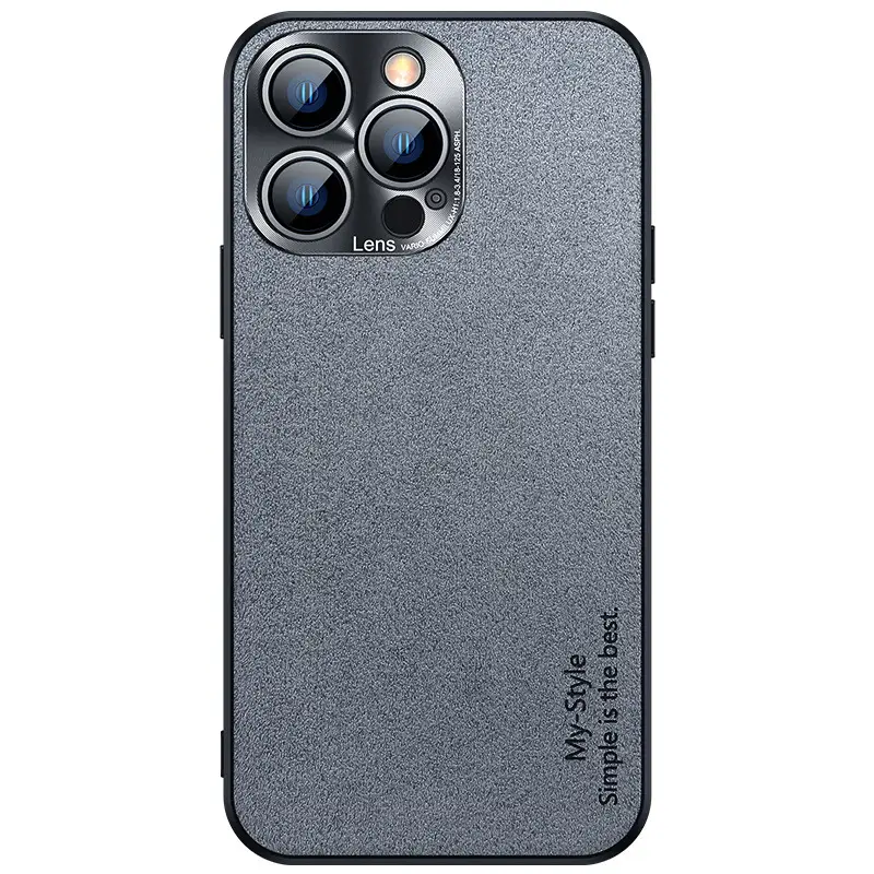 Simple And Stylish Flip Fur Phone Case Protector
