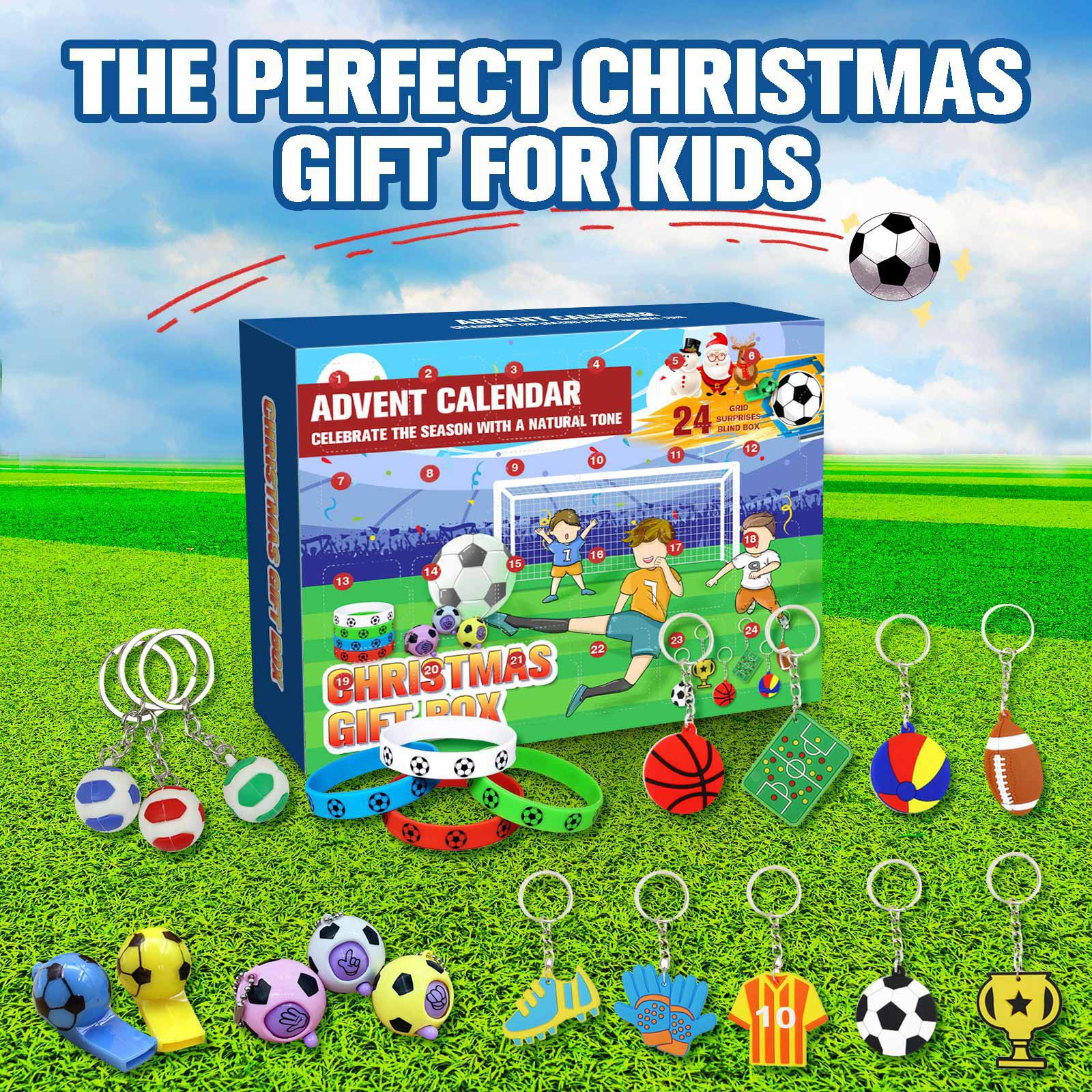 Title 3, World Cup Football Toys Advent Calendar 24 Grid...