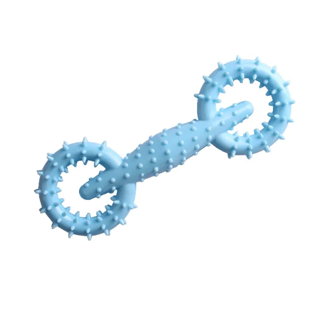 Pet Dog Pull Ring Molar Stick Chew Toy Blue - Shop at LoveMi