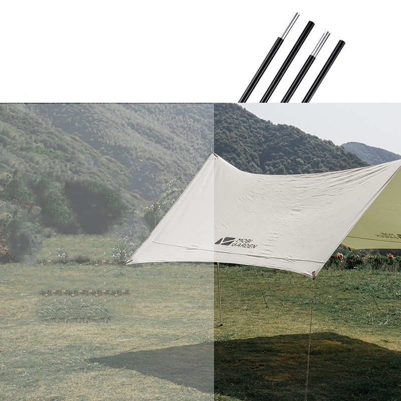 Camping Tent Hall Pole Aluminum Alloy Shelf