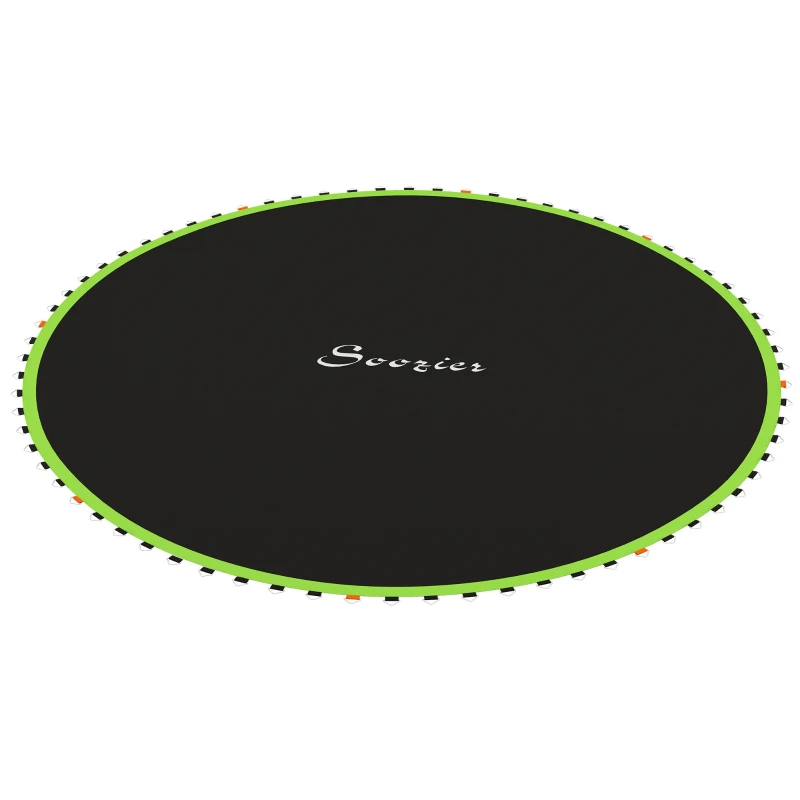 Trampoline Replacement Mat, Fits Trampoline W 72 V-Hooks &  Springs Spring & Frame Not Included  Green