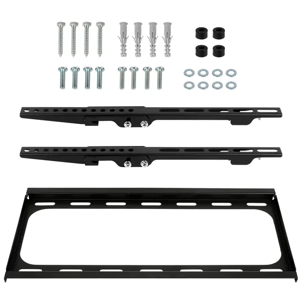 TV Wall Mount Tilt Dual Arm TV Mount Brackets Maximum VESA 400x400mm For 32-55in TVs_voghion.com