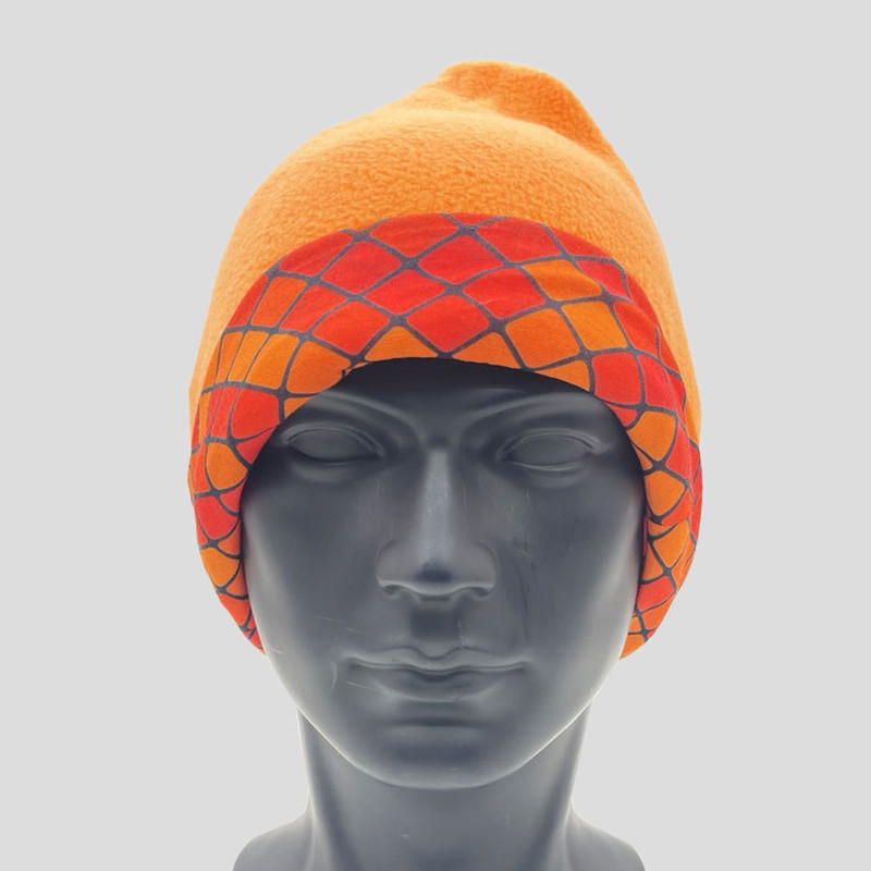 Hood Plus Fleece Thickened Windproof Headband Double Layer Warmth