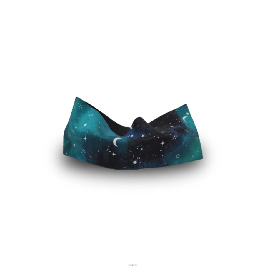 Hairband Ear Muffs Turban Running Headband (1pcs). Headband color: colorful Headband size:24*10cm Headband material: polyester Because of the small size, there is no problem to carry, will not feel itching or pressure, can be mounted on the head and ears.