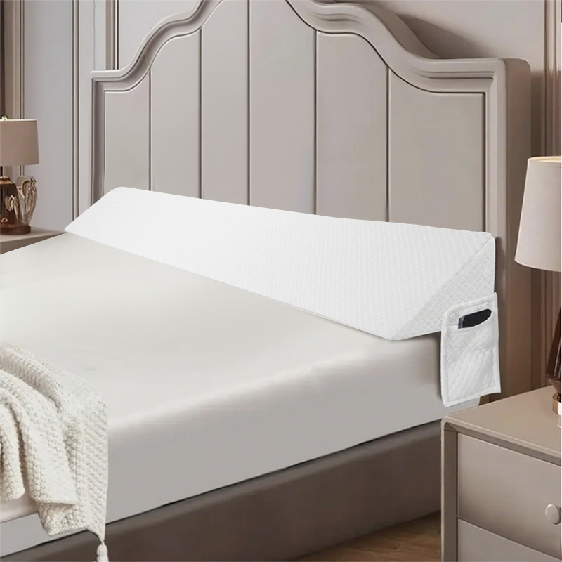 Air Layer Wedge Pillow-white