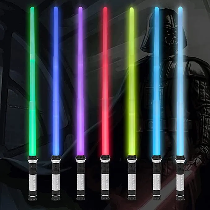 Induction Color Changing Laser Retractable Light-emitting Sword Toy – image 3