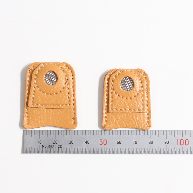 Title 4, Leather Thimble Finger Cover Household Thimble ...