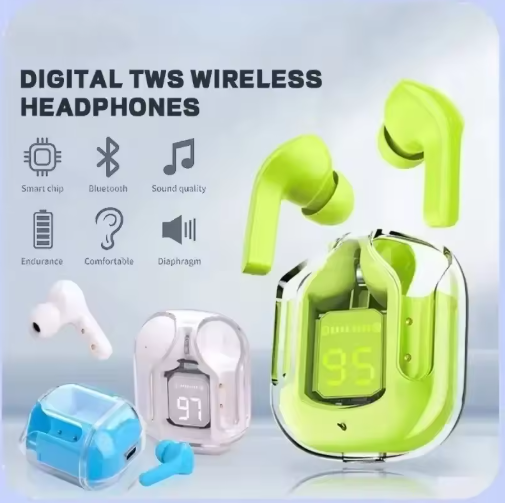 T2 Earphone Bluetooth 5.2 TWS Sports Outdoor Headset Wireless Headphone Earbuds Ear For Smart Phones thumbnail 2