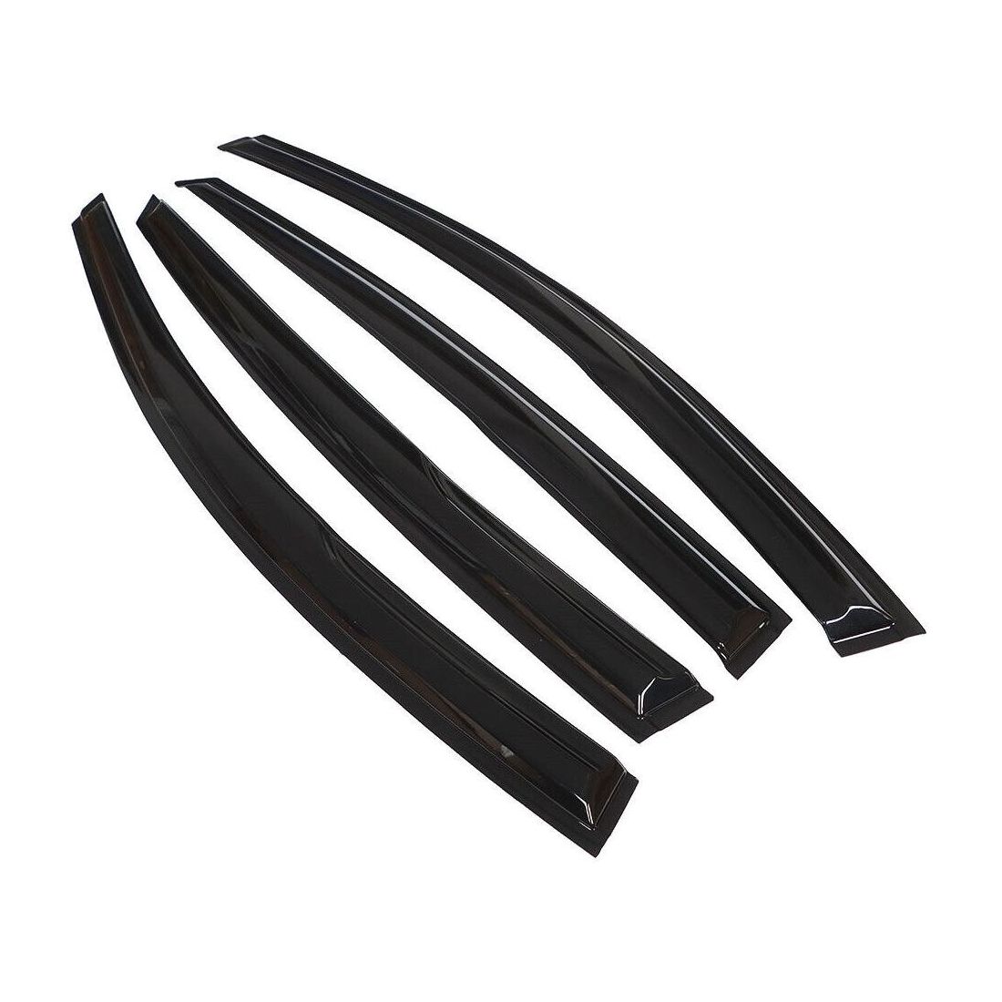 For Kia 2011-2015 Optima Sedan Window Visors Rain Guard Deflectors Mugen Style — foto 7