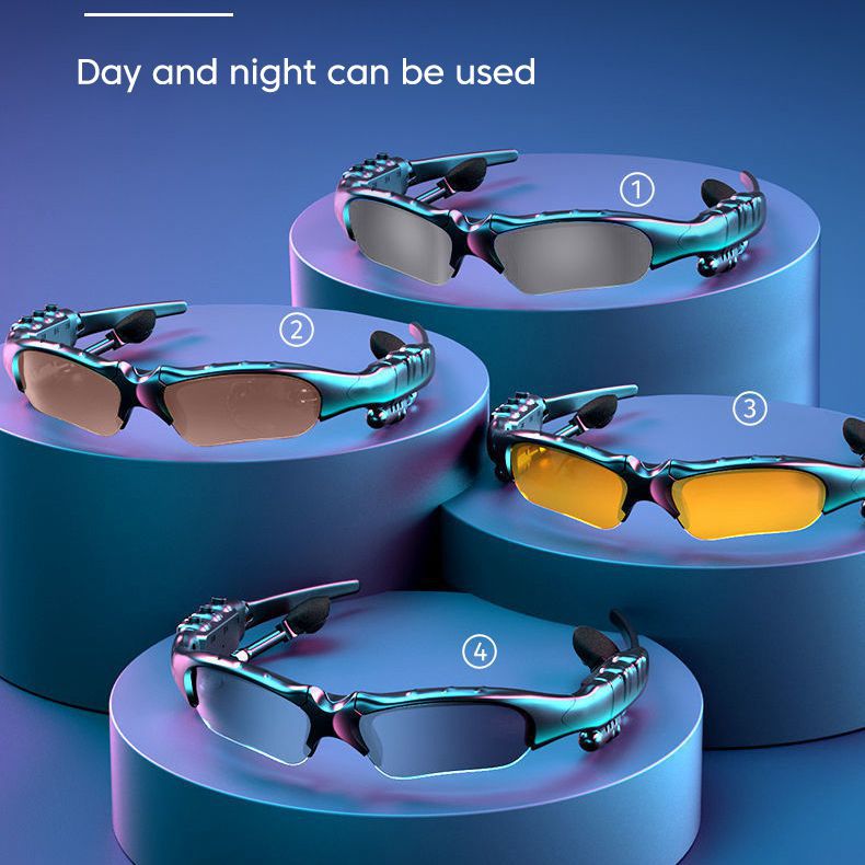 Women’s Fashion Simple Music Bluetooth Headset Glasses