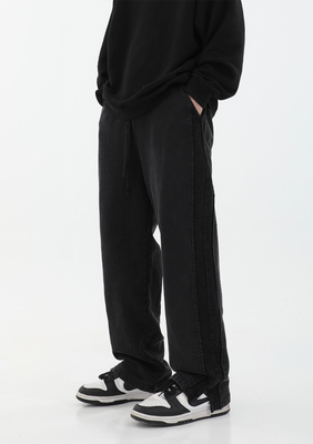 Men's Niche Retro Slit Casual Sports Pants