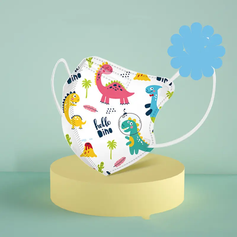 Disposable Four-layer Children's 3D Three-dimensional Protective Cartoon